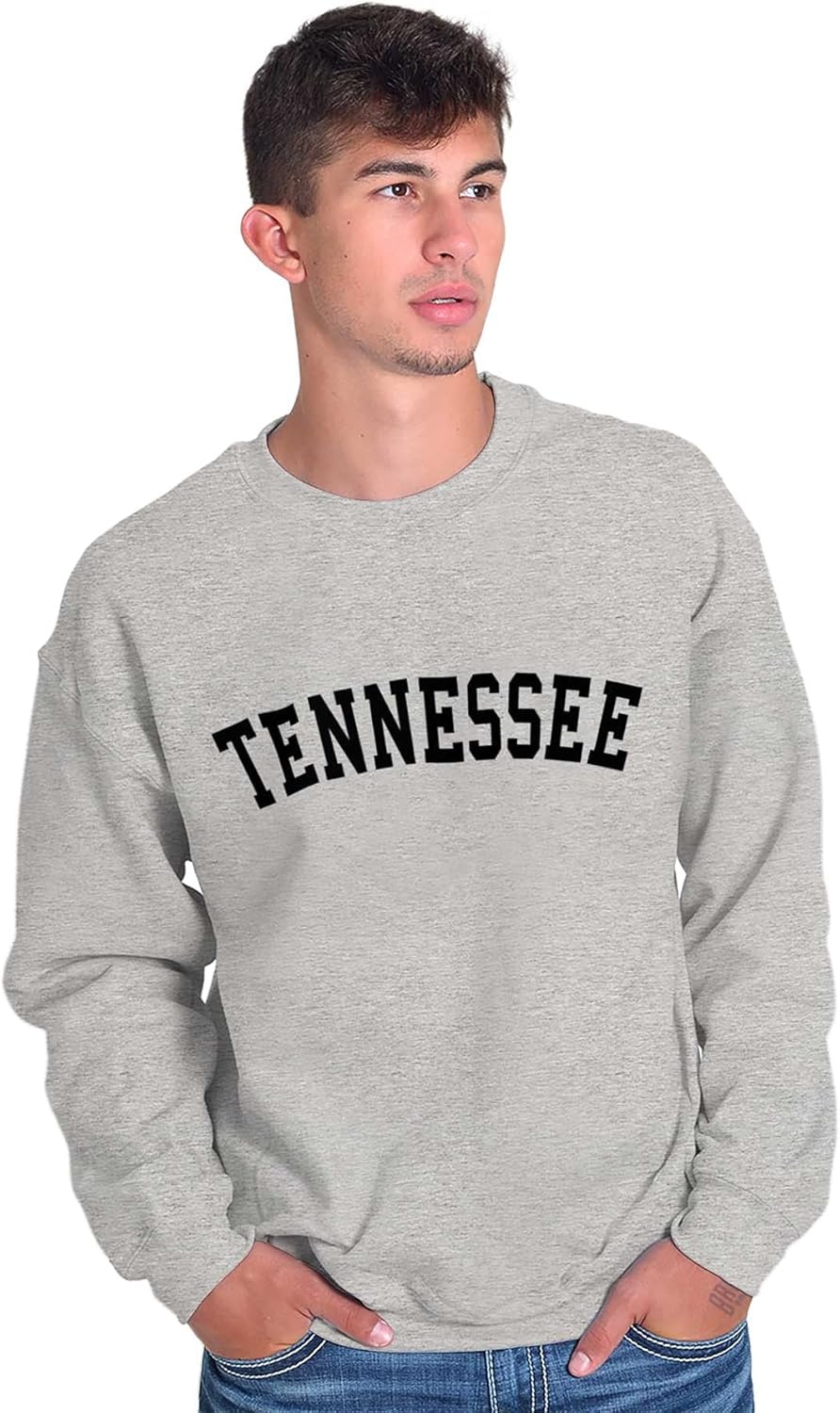 image:imageTennessee Simple Traditional Classic Sweatshirt for Men or WomenSport Grey