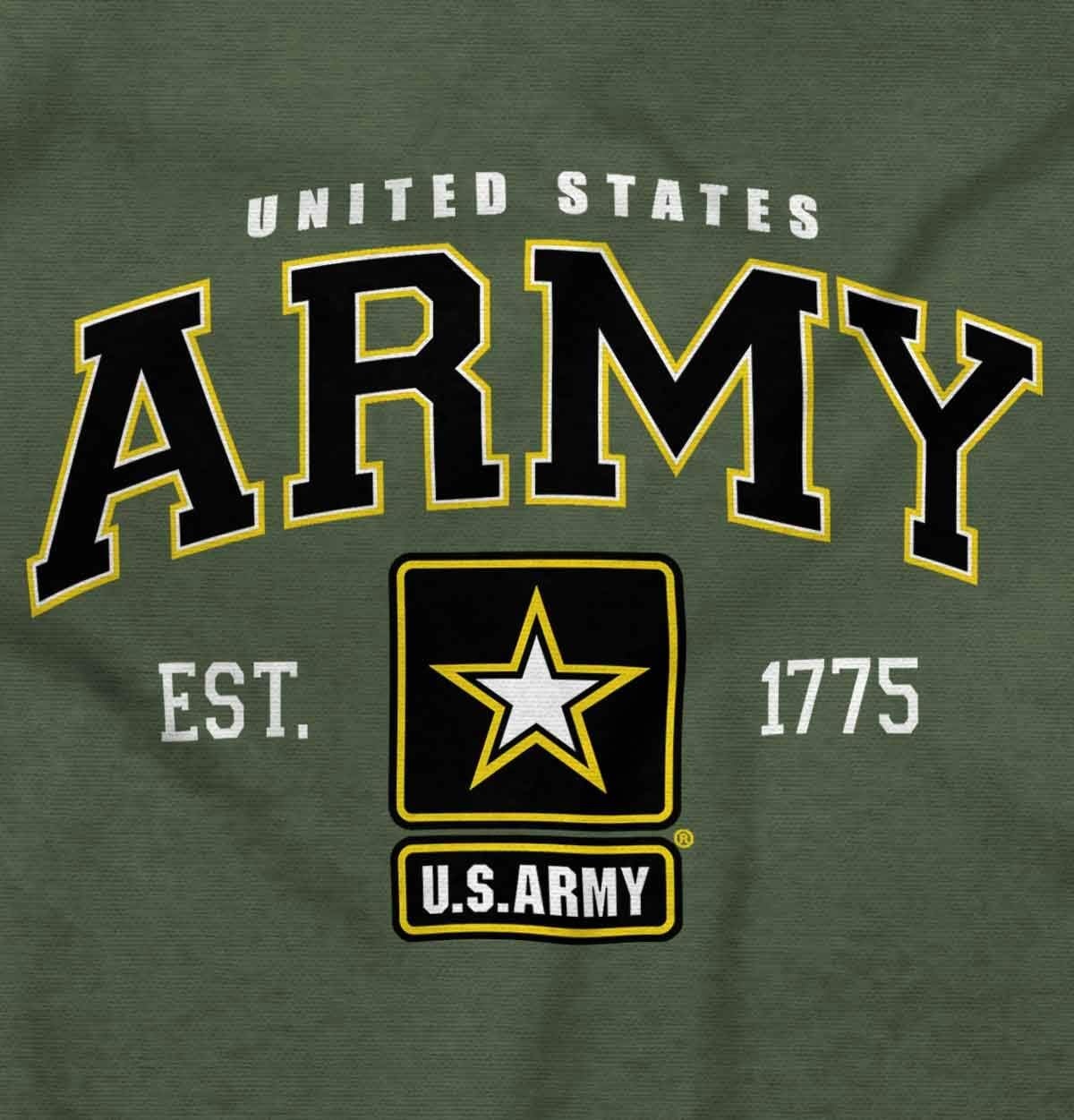 image:imageUS Army Pride United States Military Long Sleeve Tshirt Men WomenMilitary Green