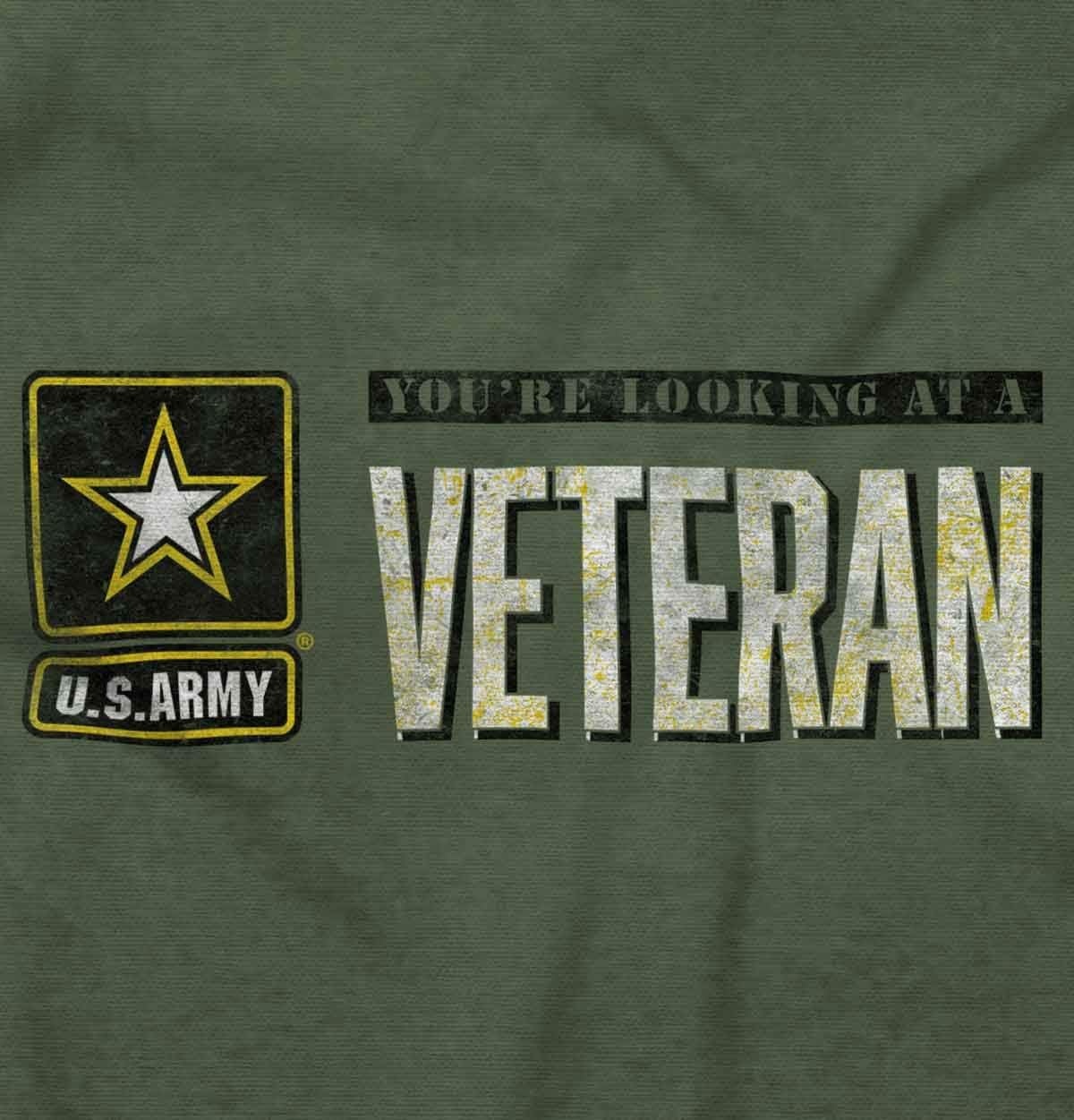 image:imageUS Army Veteran Pride Military United States Long Sleeve Tshirt Men WomenMilitary Green