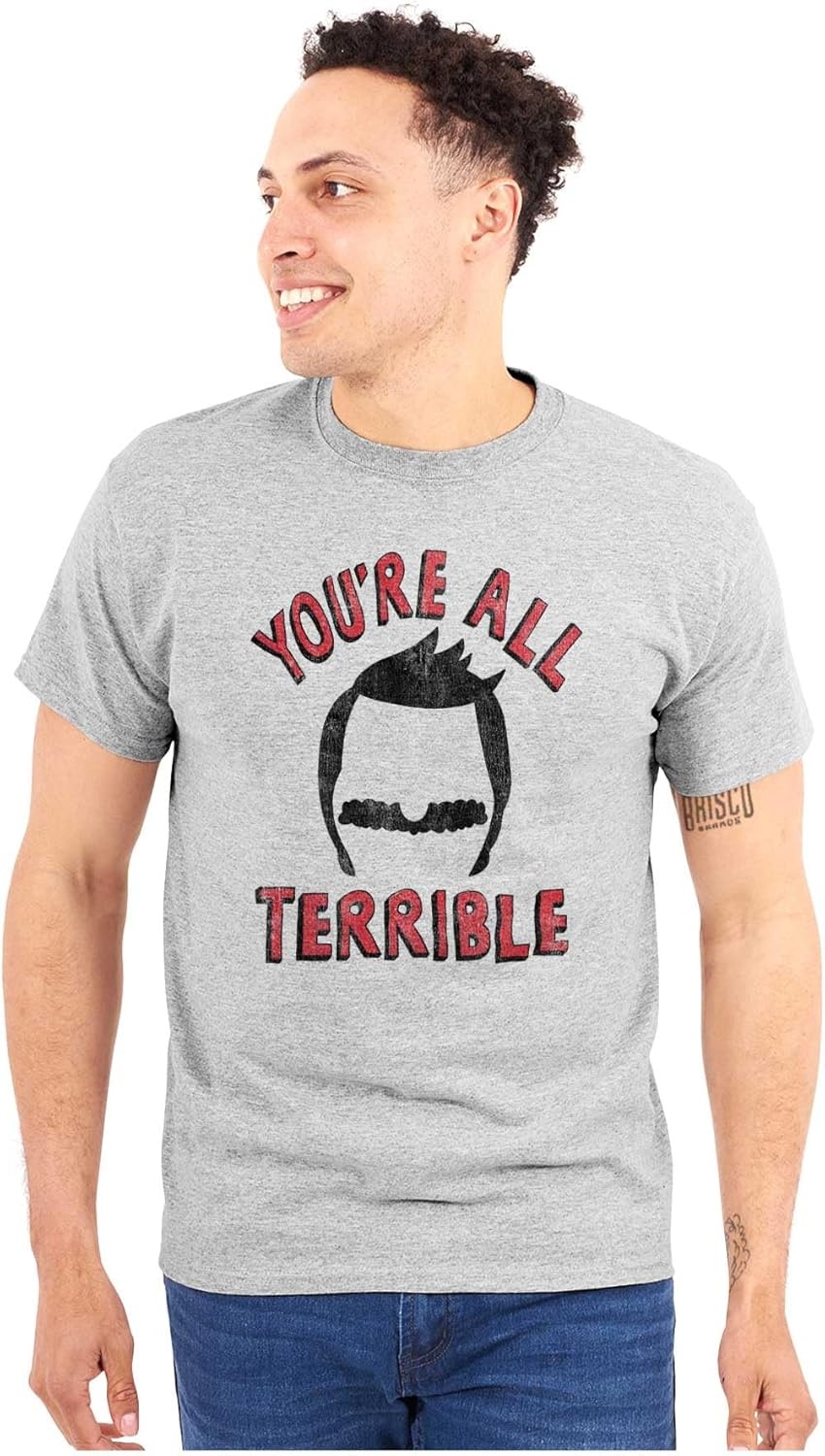 image:imageYoure All Terrible Family Father Graphic T Shirt Men or WomenSport Grey