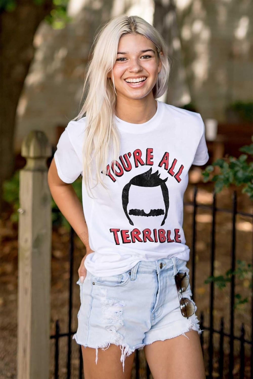 image:imageYoure All Terrible Family Father Graphic T Shirt Men or WomenWhite