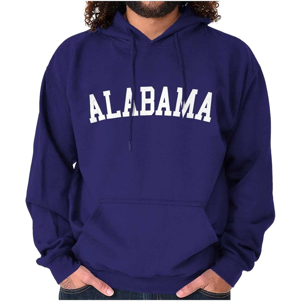 image:imageAlabama Simple Traditional Classic Hoodie Sweatshirt Women MenPurple