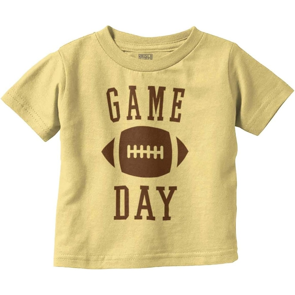 image:imageFootball Sunday Game Day Athletic Toddler Boy Girl T ShirtButter