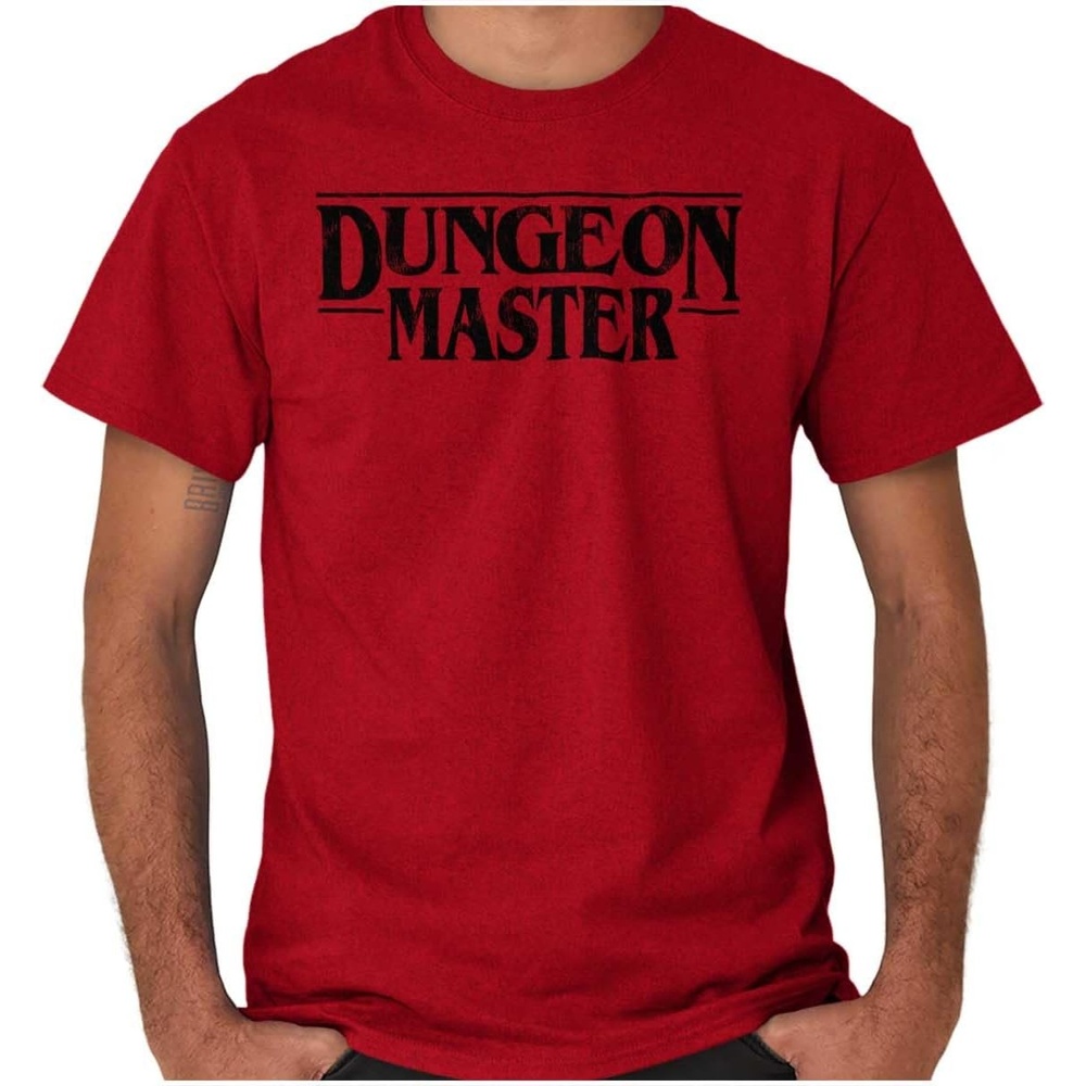 image:imageNerdy Fantasy Game Dungeon Master Graphic T Shirt Men or WomenAntique Cherry Red