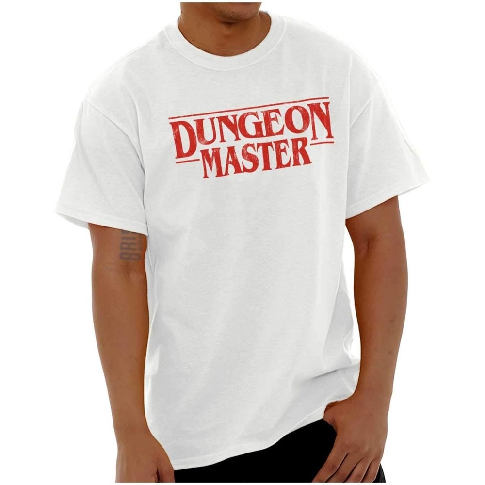 image:imageNerdy Fantasy Game Dungeon Master Graphic T Shirt Men or WomenWhite