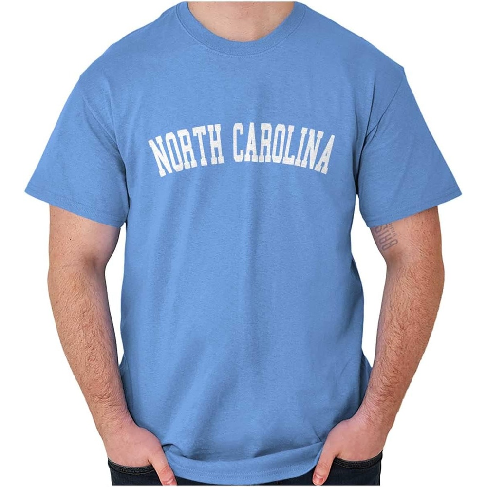 image:imageNorth Carolina Classic Souvenir Graphic T Shirt Men or WomenCarolina Blue