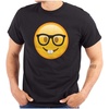 Nerd Emoticon - Black