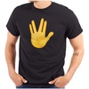 Sci-fi Hand Emoticon - Black