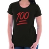100 Percent Emoticon - Black