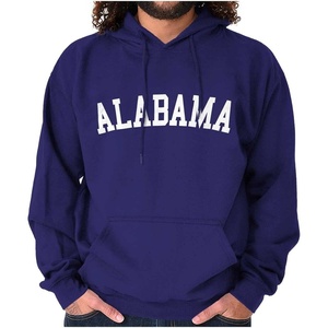 Alabama Simple Traditional Classic Hoodie Sweatshirt Women Men(Purple)