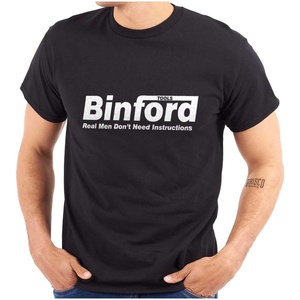 Binford Tools Real Men No Instruction Graphic T Shirt Men or Women(Black)