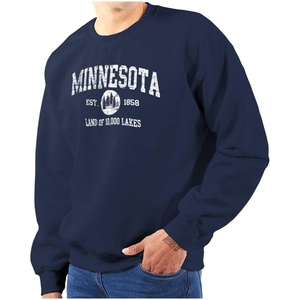 Classic Teaze Florida the Sunshine State Pride Est. Sweatshirt for Men or Women(Navy)