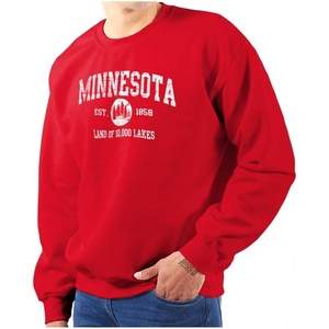 Classic Teaze Florida the Sunshine State Pride Est. Sweatshirt for Men or Women(Red)