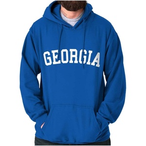 Georgia Simple Traditional Classic Hoodie Sweatshirt Women Men(Royal)