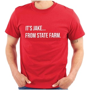 It’s Jake Funny Pop Culture Quote Graphic T Shirt Men or Women(Red)