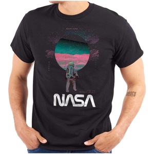 NASA Space Force Planet Mars Mission Graphic T Shirt Men or Women(Black)