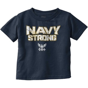 Navy Strong United States Military Toddler Boy Girl T Shirt(Navy)