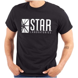 Superhero Laboratory Novelty Graphic T Shirt Men or Women(Black)