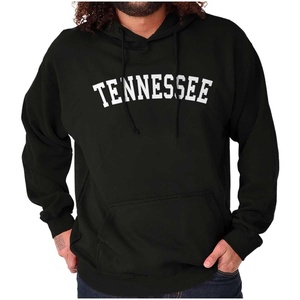 Tennessee Simple Traditional Classic Hoodie Sweatshirt Women Men(Black)