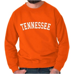 Tennessee Simple Traditional Classic Sweatshirt for Men or Women(Orange)