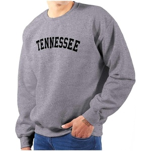 Tennessee Simple Traditional Classic Sweatshirt for Men or Women(Sport Grey)