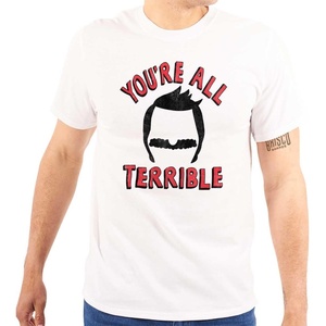 You’re All Terrible Family Father Graphic T Shirt Men or Women(White)