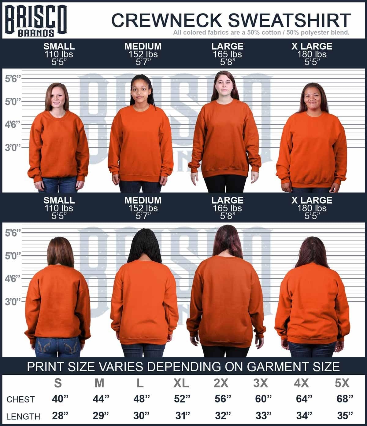 image:imageBrisco Brands Fall for Jesus Autumn Vibes Women Crewneck SweatshirtOrange