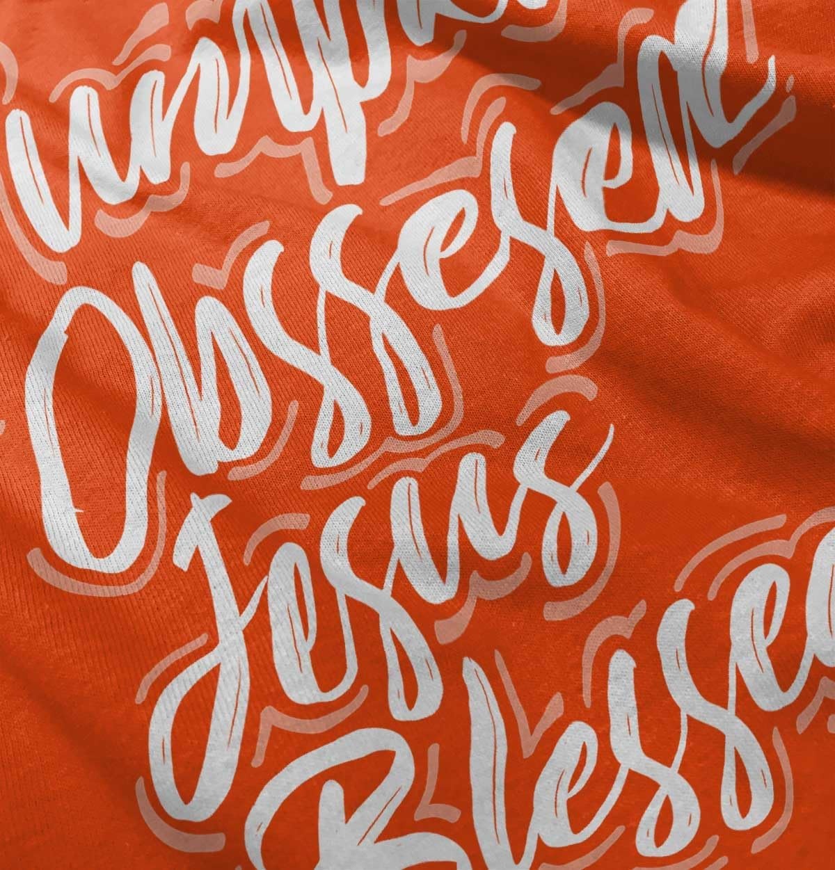 image:imageFall Pumpkin Obsessed Jesus Blessed Youth T Shirt Tee GirlsOrange