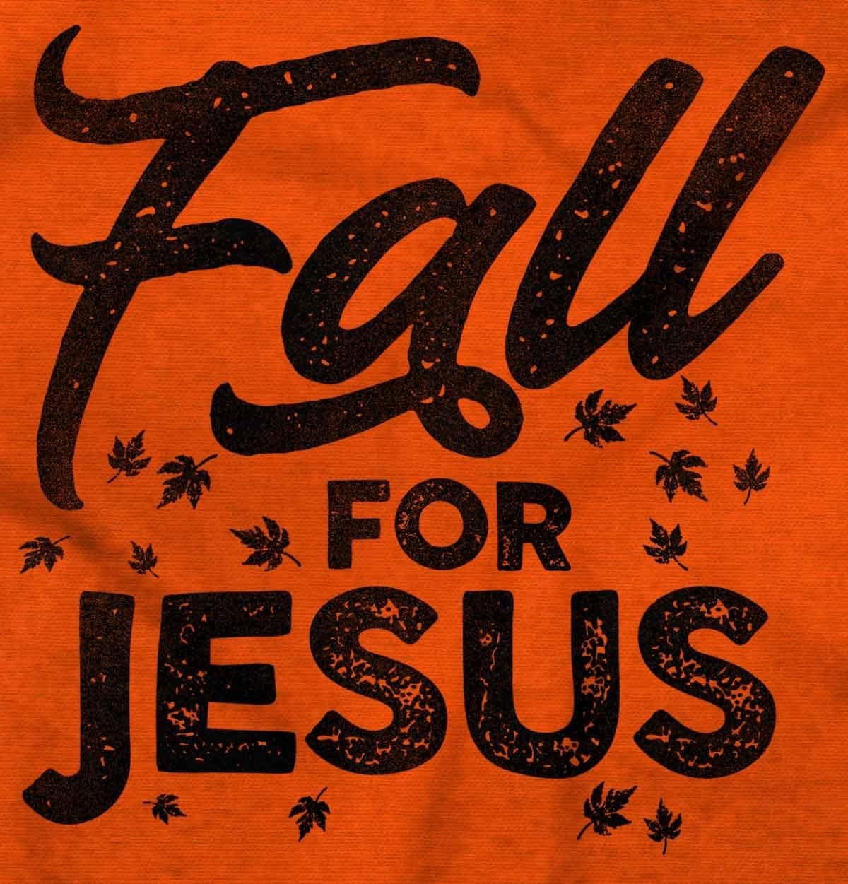 image:imageFall for Jesus Autumn Vibes Girls Kids T Shirt TeesOrange