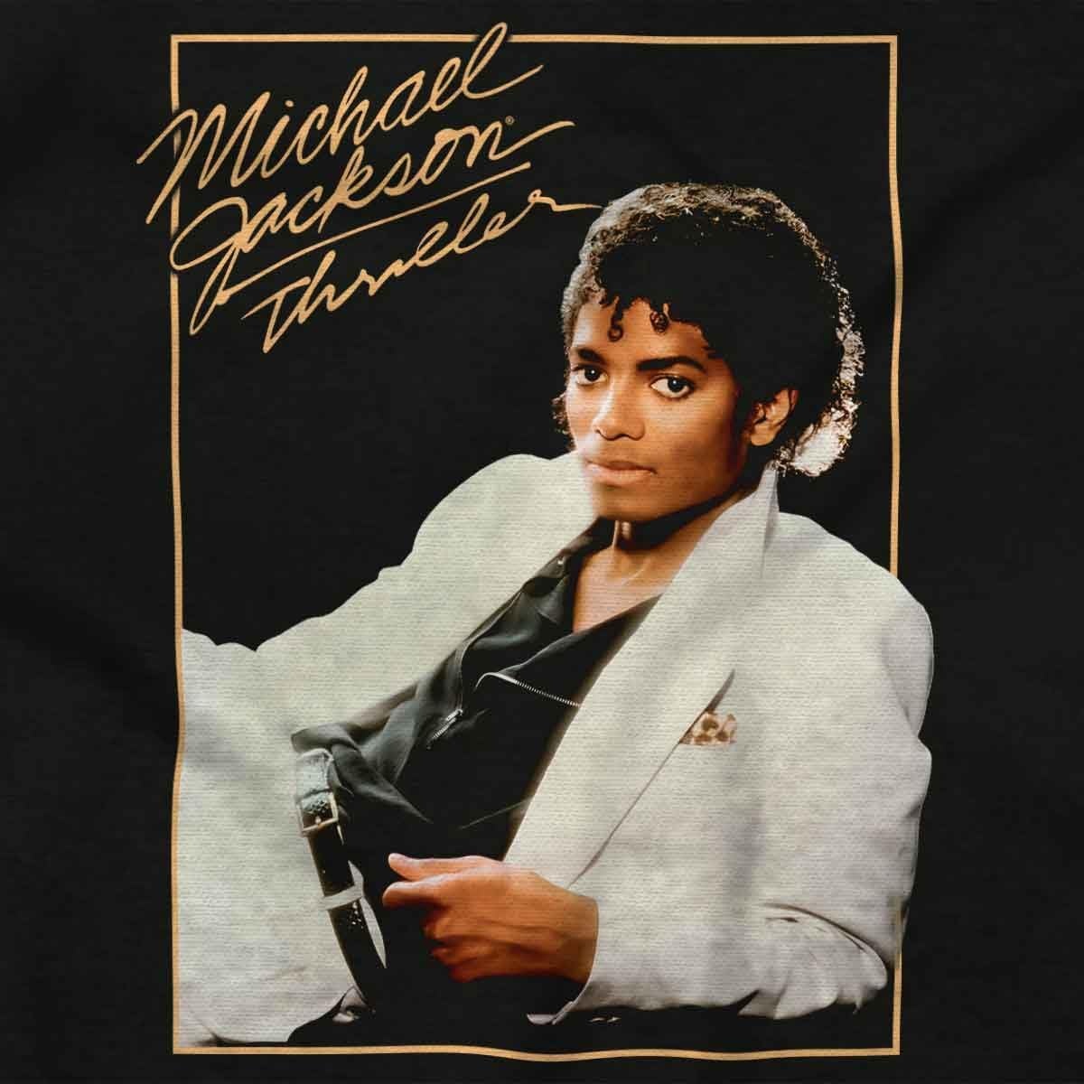 image:imageBrisco Brands Michael Jackson Thriller Album Cover Baby Romper Boys or GirlsBlack