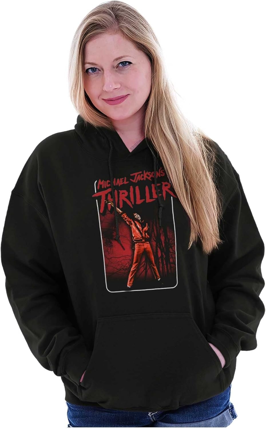image:imageBrisco Brands Michael Jackson Thriller Dance Music Hoodie Sweatshirt Women MenBlack