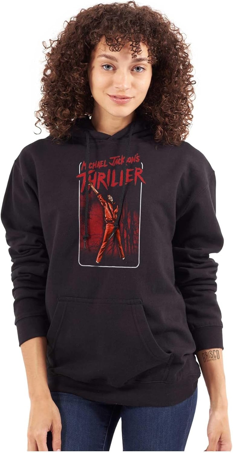 image:imageBrisco Brands Michael Jackson Thriller Dance Music Hoodie Sweatshirt Women MenBlack