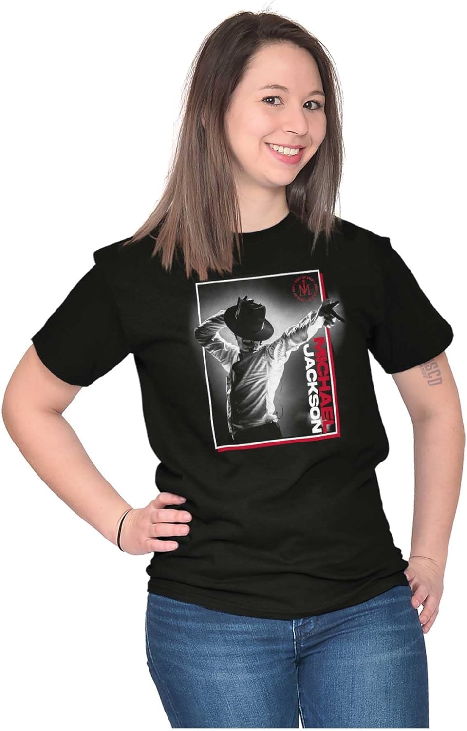 image:imageMichael Jackson Smooth Criminal Hat Graphic T Shirt Men or WomenBlack