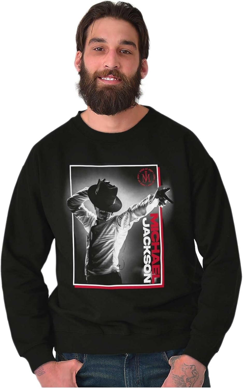 image:imageMichael Jackson Smooth Criminal Hat Sweatshirt for Men or WomenBlack