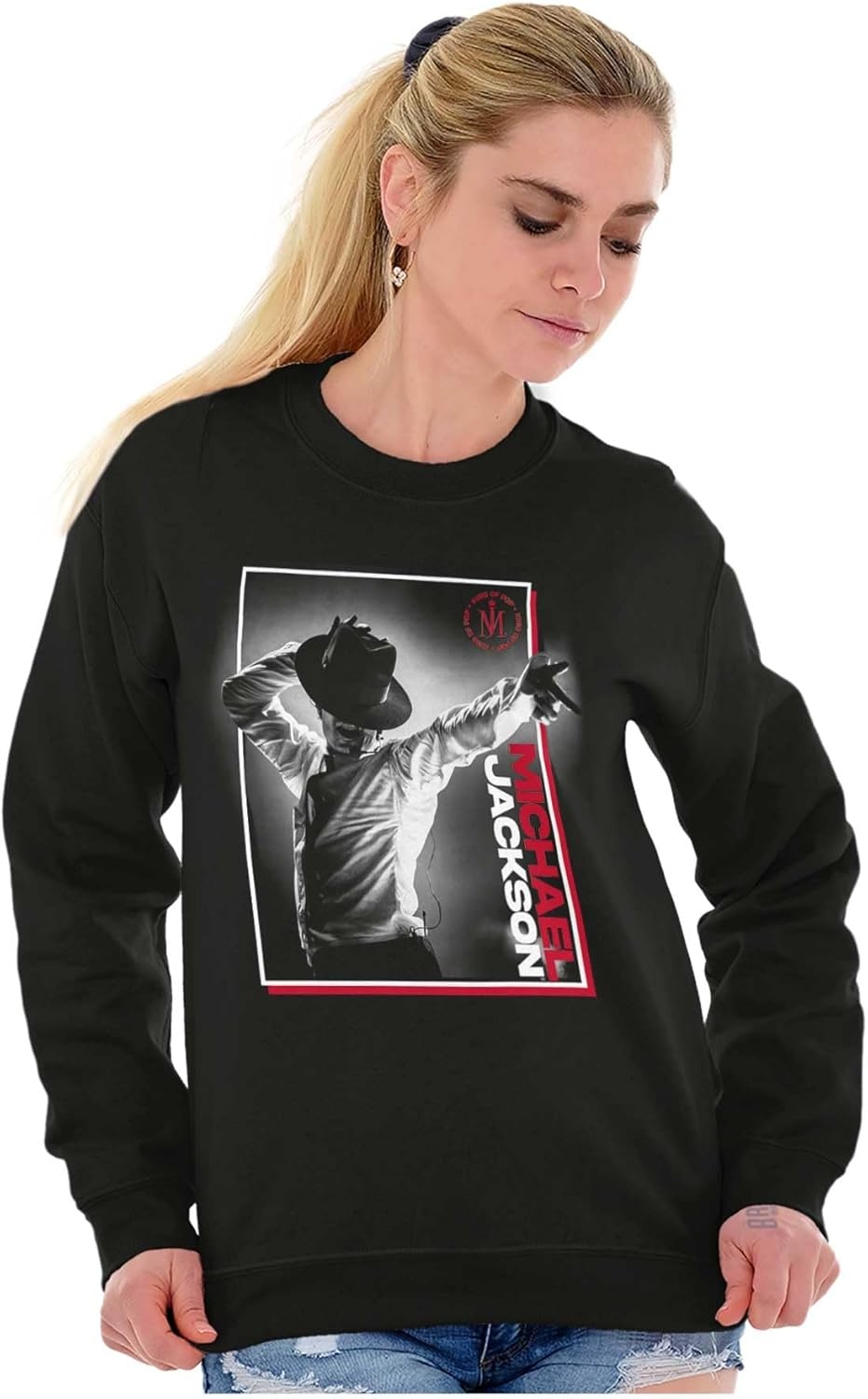 image:imageMichael Jackson Smooth Criminal Hat Sweatshirt for Men or WomenBlack