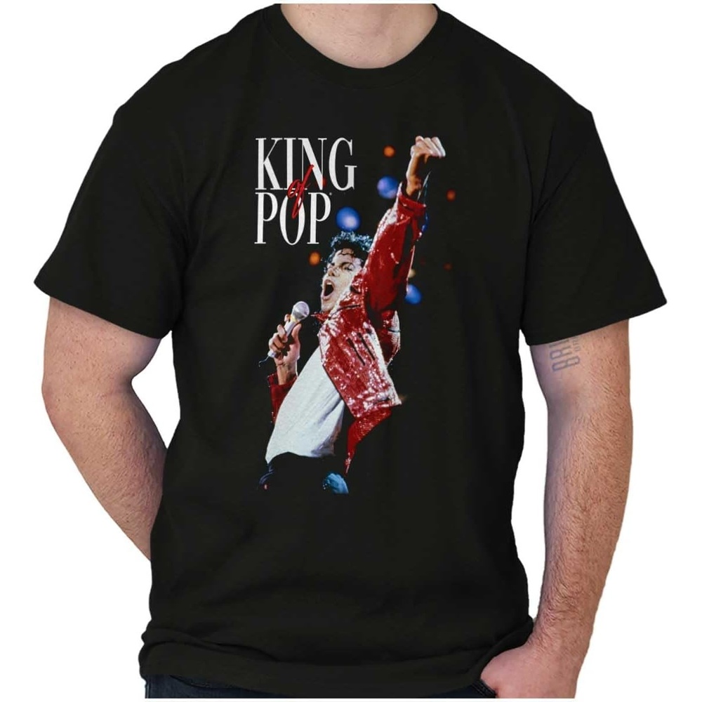 image:imageMichael Jackson Beat It King o f Pop Graphic T Shirt Men or WomenBlack