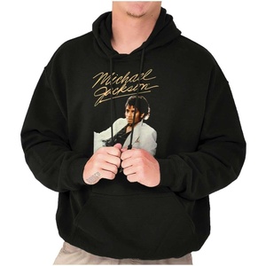 Brisco Brands Michael Jackson MJ Thriller Album Hoodie Sweatshirt Women Men(Black)
