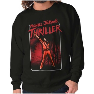 Michael Jackson Thriller Dance Music Sweatshirt for Men or Women(Black)