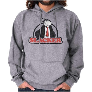Brisco Brands Wimpy Slacker Popeye The Sailor Man Hoodie Sweatshirt Women Men(Sport Grey)