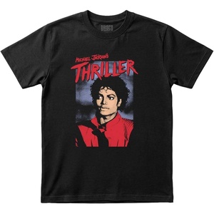 Michael Jackson King of Pop Thriller Graphic T Shirt Men or Women(Black)