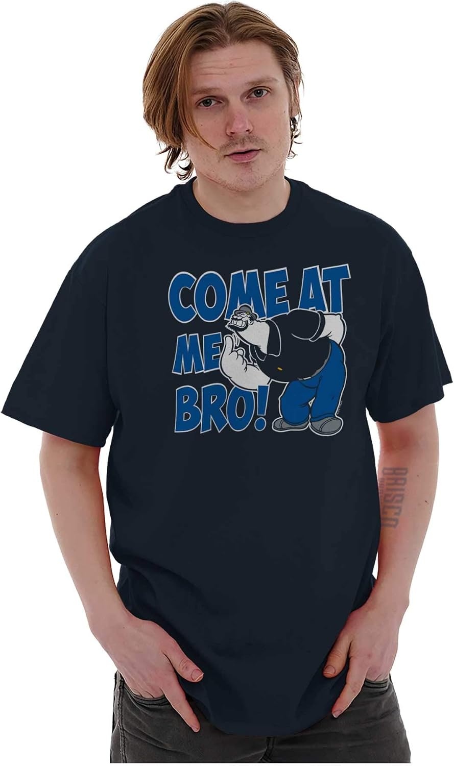image:imageBluto Come at Me Bro Funny Meme Graphic T Shirt Men or WomenNavy