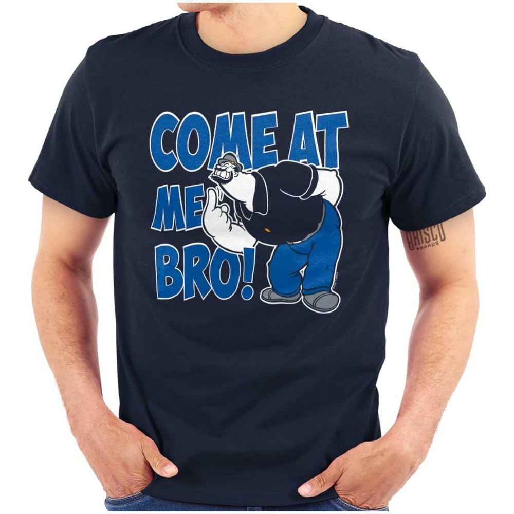 image:imageBluto Come at Me Bro Funny Meme Graphic T Shirt Men or WomenNavy