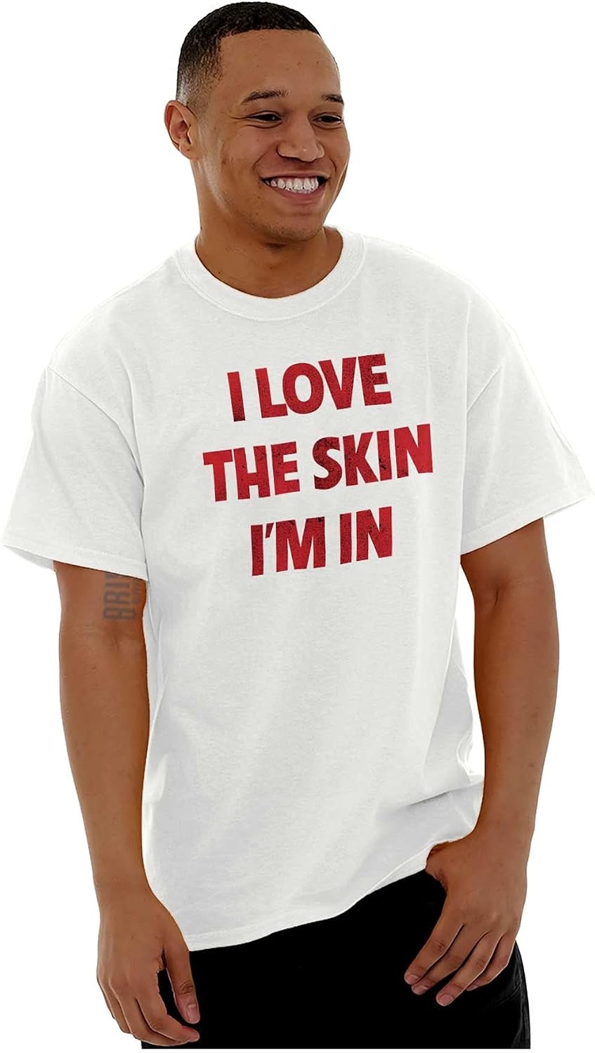 image:imageBlack Pride Love The Skin Im in Graphic T Shirt Men or WomenWhite