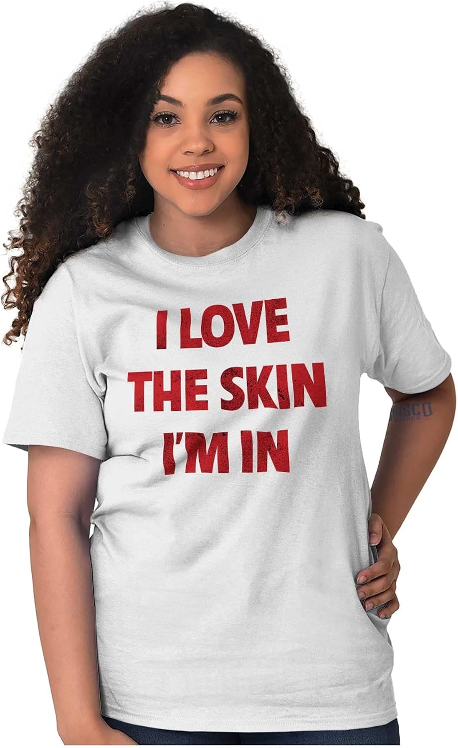 image:imageBlack Pride Love The Skin Im in Graphic T Shirt Men or WomenWhite
