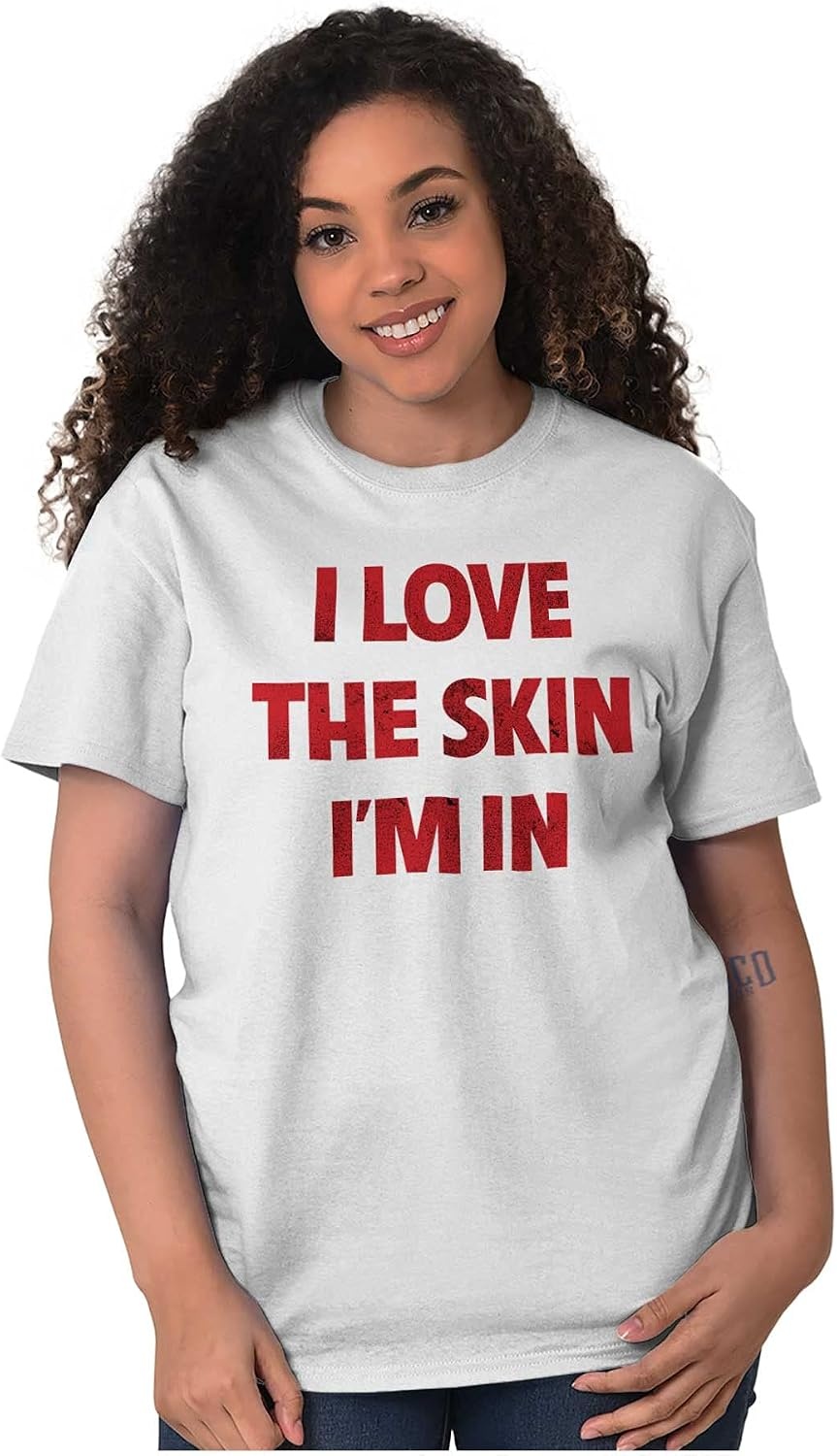 image:imageBlack Pride Love The Skin Im in Graphic T Shirt Men or WomenWhite