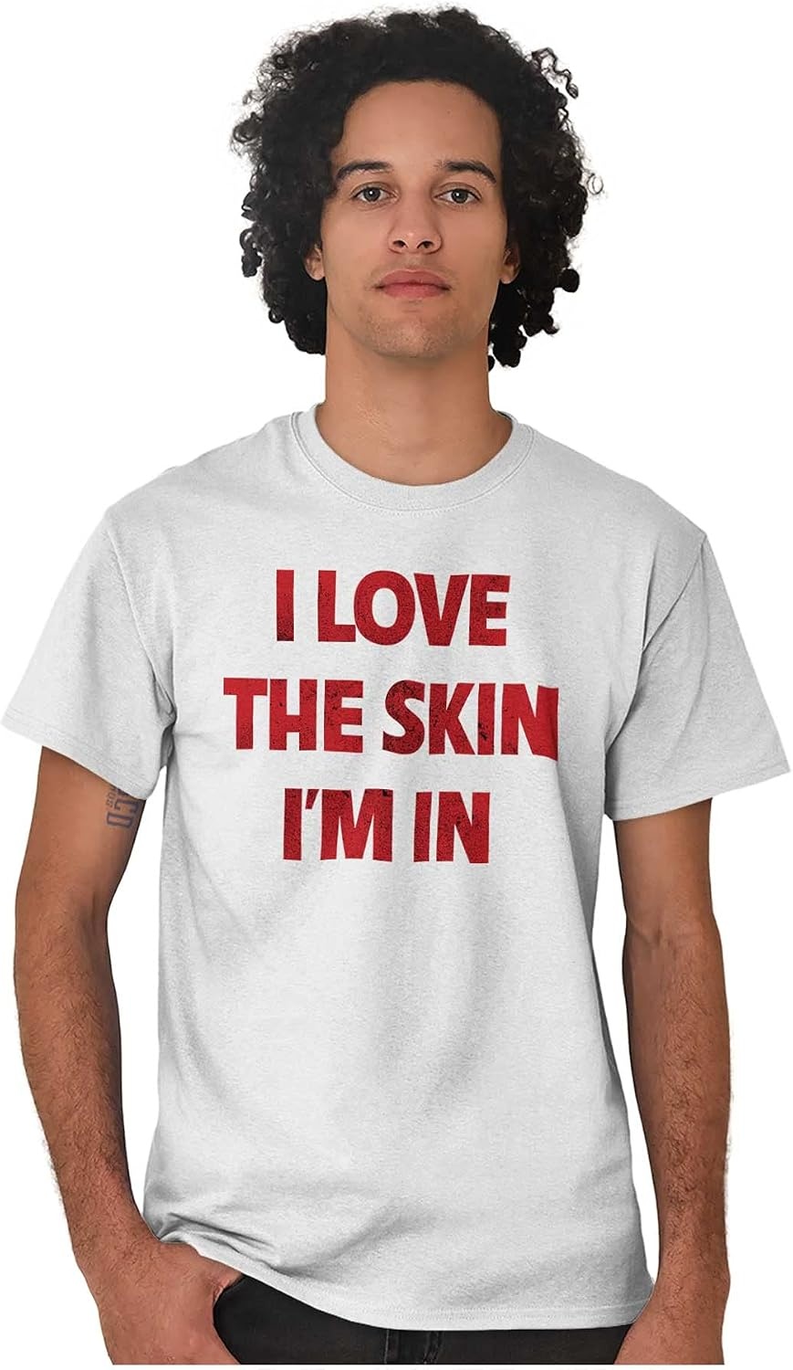image:imageBlack Pride Love The Skin Im in Graphic T Shirt Men or WomenWhite