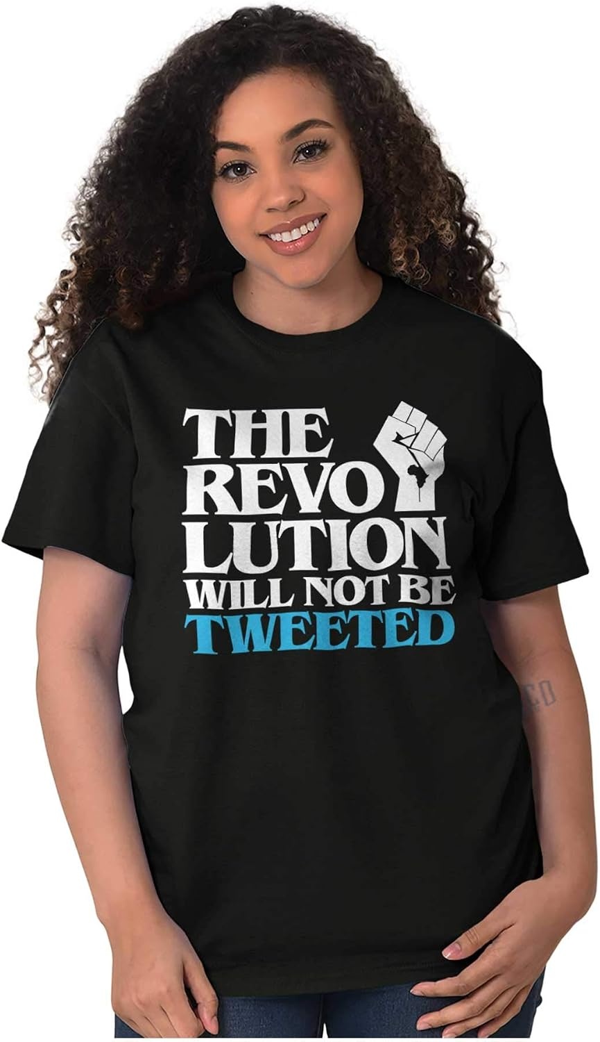 image:imageBlack Lives Revolution Not Tweeted Graphic T Shirt Men or WomenBlack