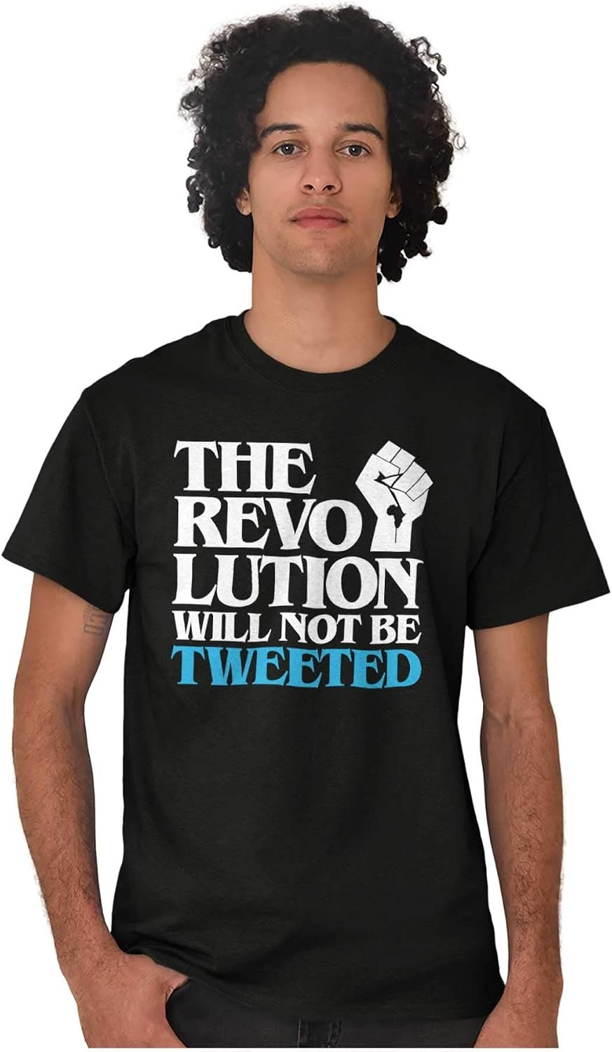 image:imageBlack Lives Revolution Not Tweeted Graphic T Shirt Men or WomenBlack