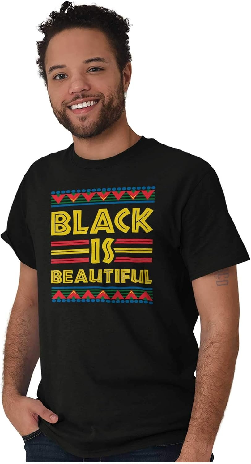 image:imageBlack is Beautiful African Tribal Graphic T Shirt Men or WomenBlack