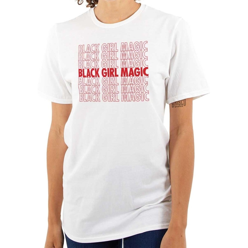 image:imageBlack Girl Magic Cute Melanin Queen Womens Graphic T Shirt TeesWhite